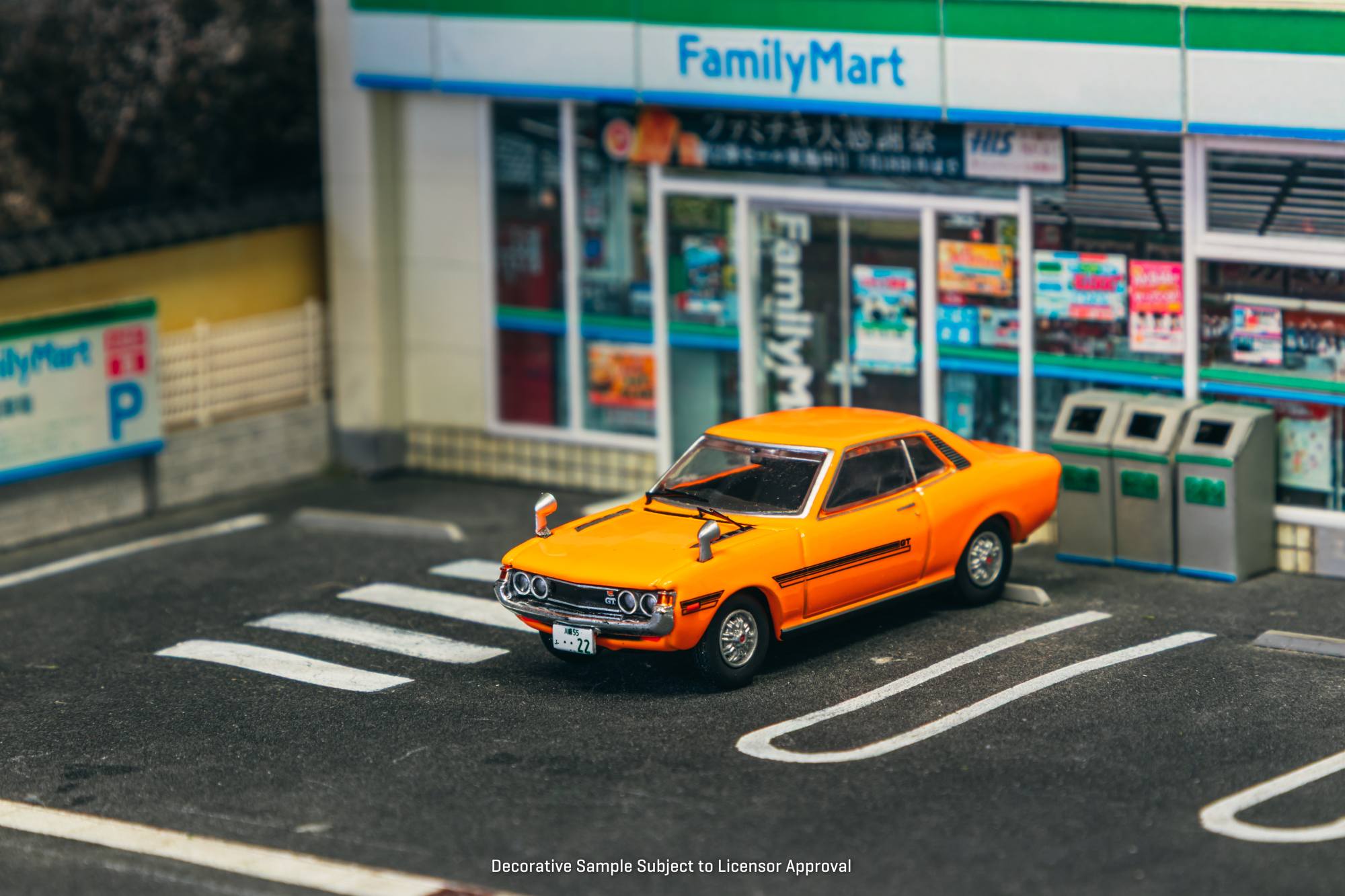 Toyota Corolla (TA22) 1600GT 1970 yellow 1:64 Tarmac