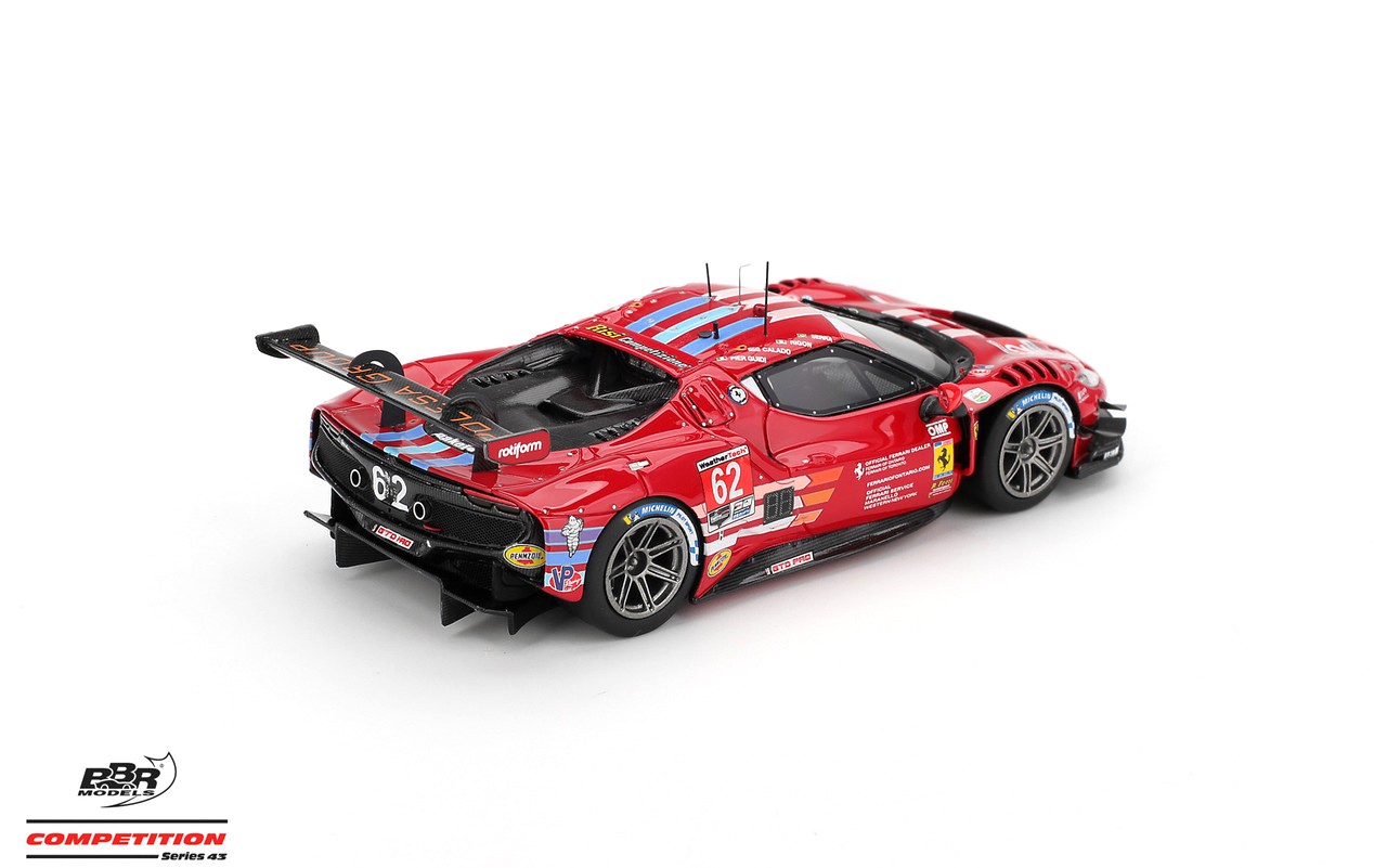 Ferrari 296 GT3 #62 Risi Competizione 24H Daytona 2024 1:43 B.B.R.
