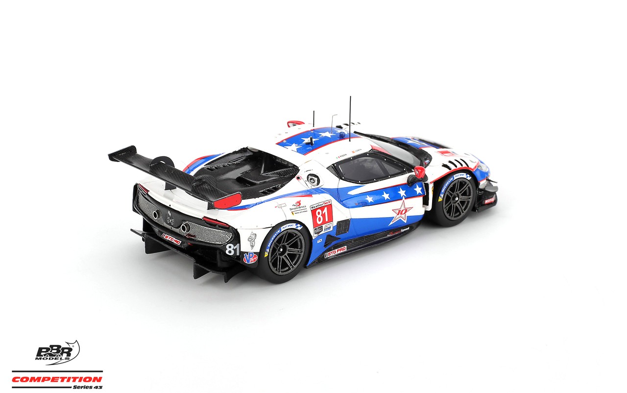 Ferrari 296 GT3 #81 Dragonspeed Watkins Glen 2025 1:43 B.B.R.