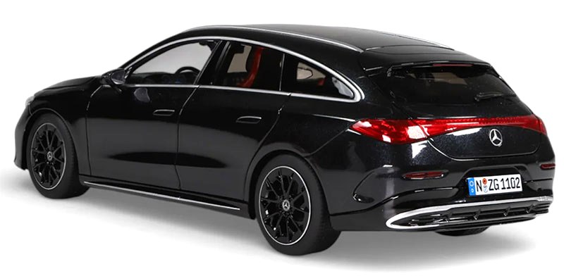 Mercedes-Benz CLA Shooting Brake with EQ Technology cosmos black 1:18 NZG