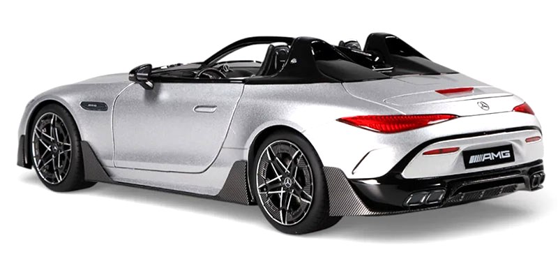 Mercedes-AMG PureSpeed silver 1:18 NZG