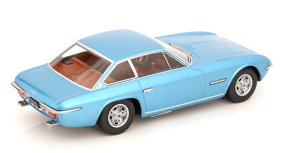 Lamborghini Islero S 1969 light blue metallic 1:18 KK Scale