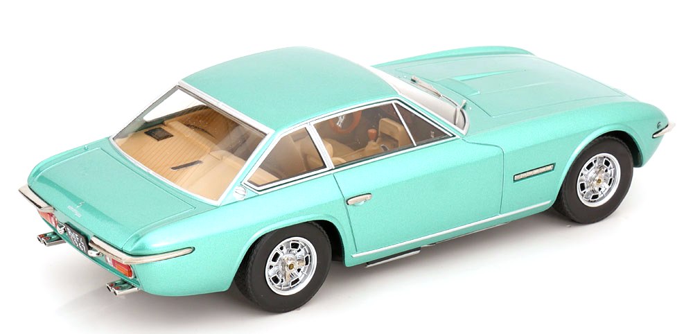 Lamborghini Islero S 1969 light green metallic 1:18 KK Scale