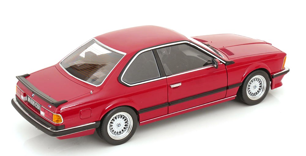 BMW M635 CSI 1987 red 1:12 KK Scale