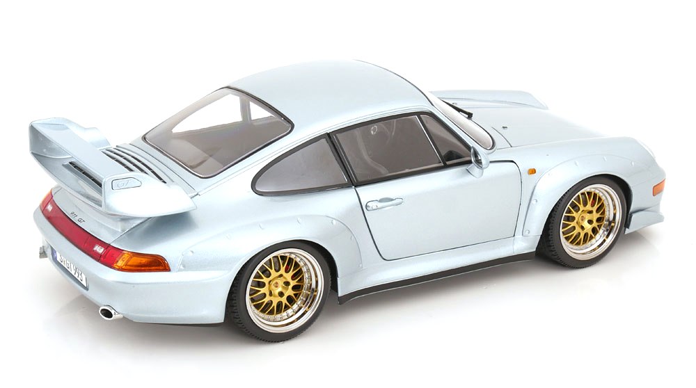 Porsche 911 993 GT2 1996 BBS Rims silver 1:12 KK Scale