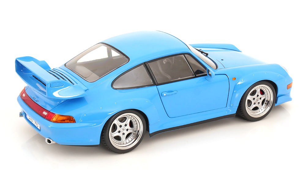 Porsche 911 993 GT2 1996 Speedline Rims light blue 1:12 KK Scale