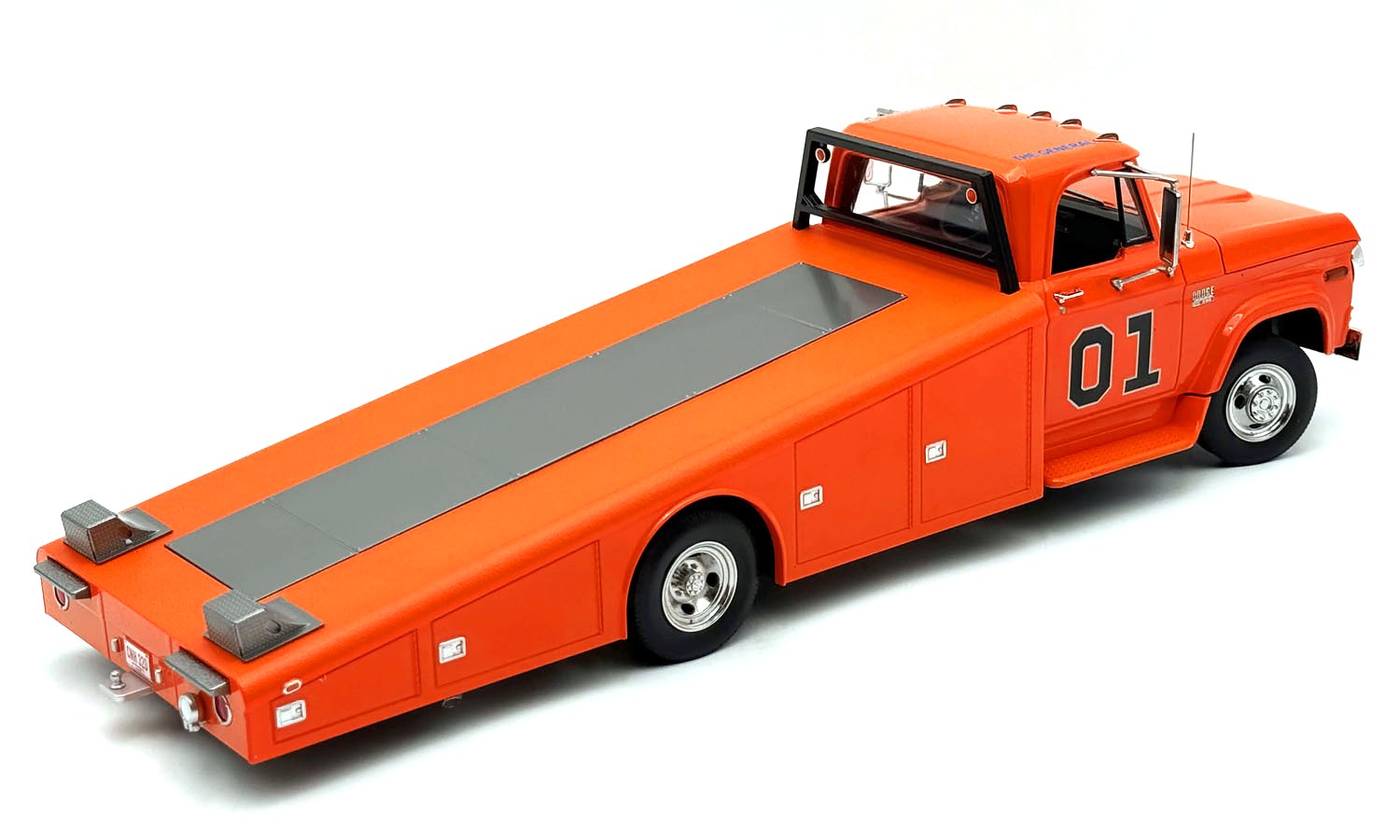 Dodge D300 Ramp Truck *General* 1970 orange 1:18 Acme Diecast
