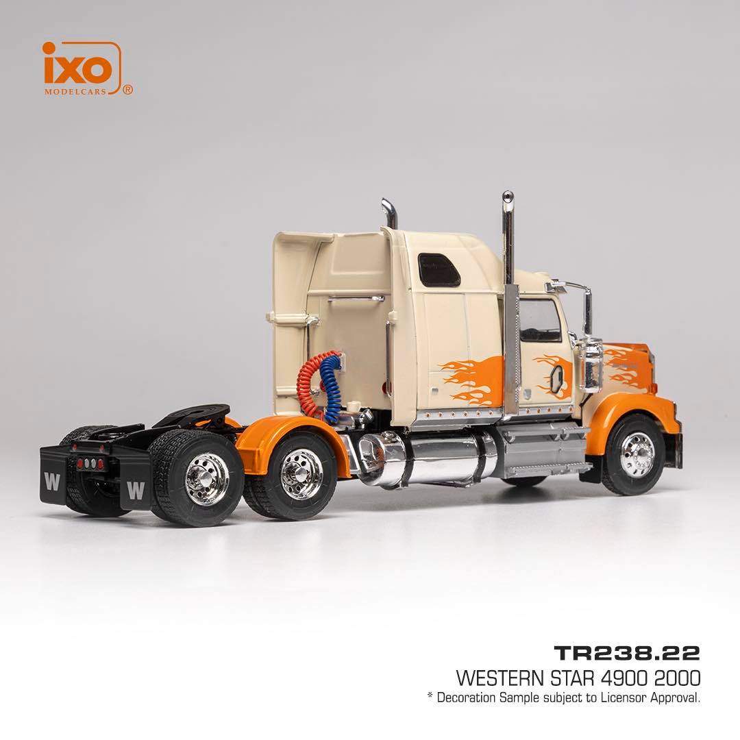 Western Star 4900 2000 beige/orange 1:43 Ixo Models