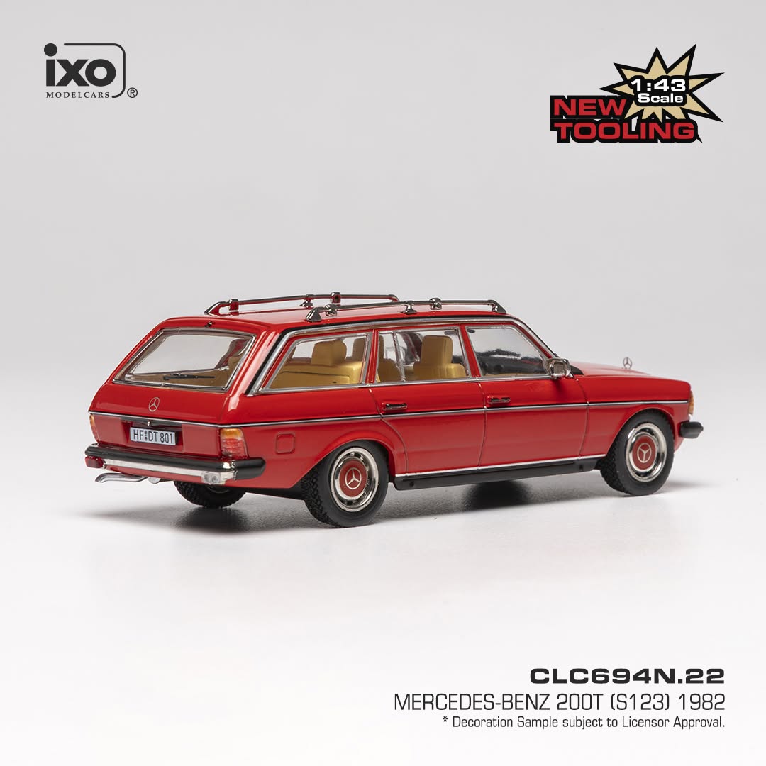 Mercedes-Benz 200T (S123) 1979 red 1:43 Ixo Models