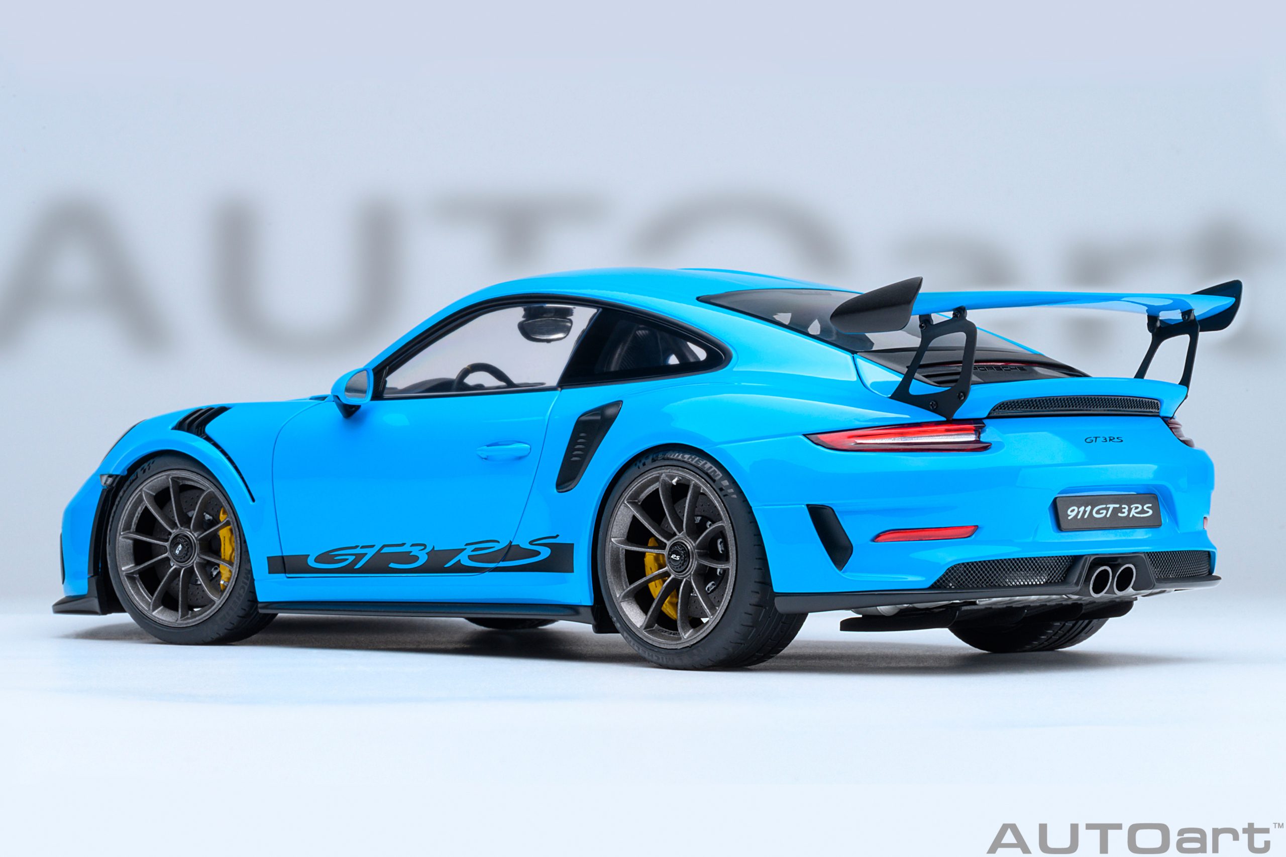 Porsche 911 911-2 GT3RS Coupe 2017 riviera blue 1:18 AUTOart