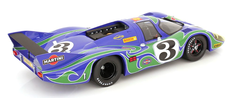 Porsche 917LH Hippie #3 Larrousse/Kauhsen 24H Le Mans 1970 1:12 CMR