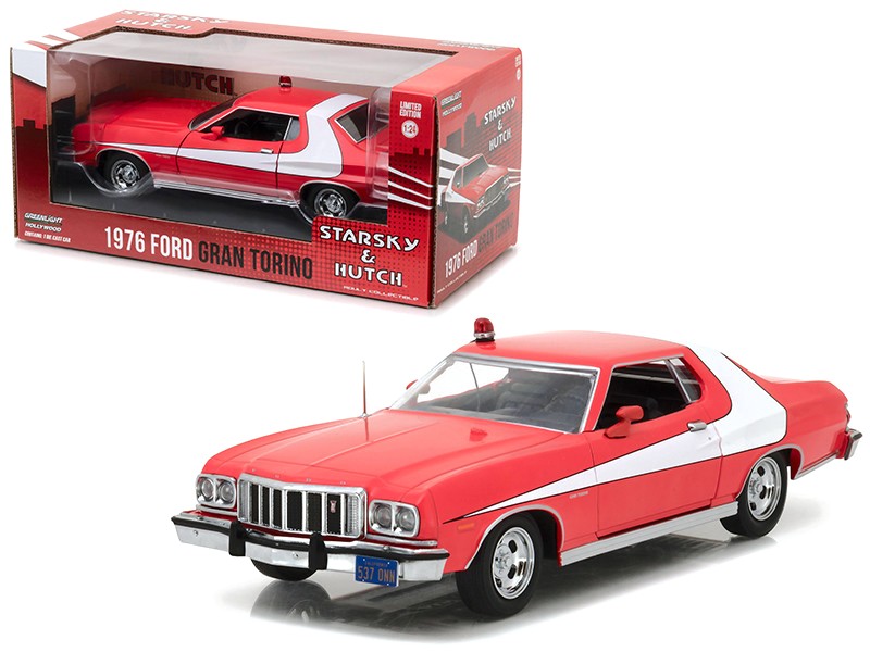 Ford Gran Torino 1976 *Starsky & Hutch* red/white 1:24 Greenlight