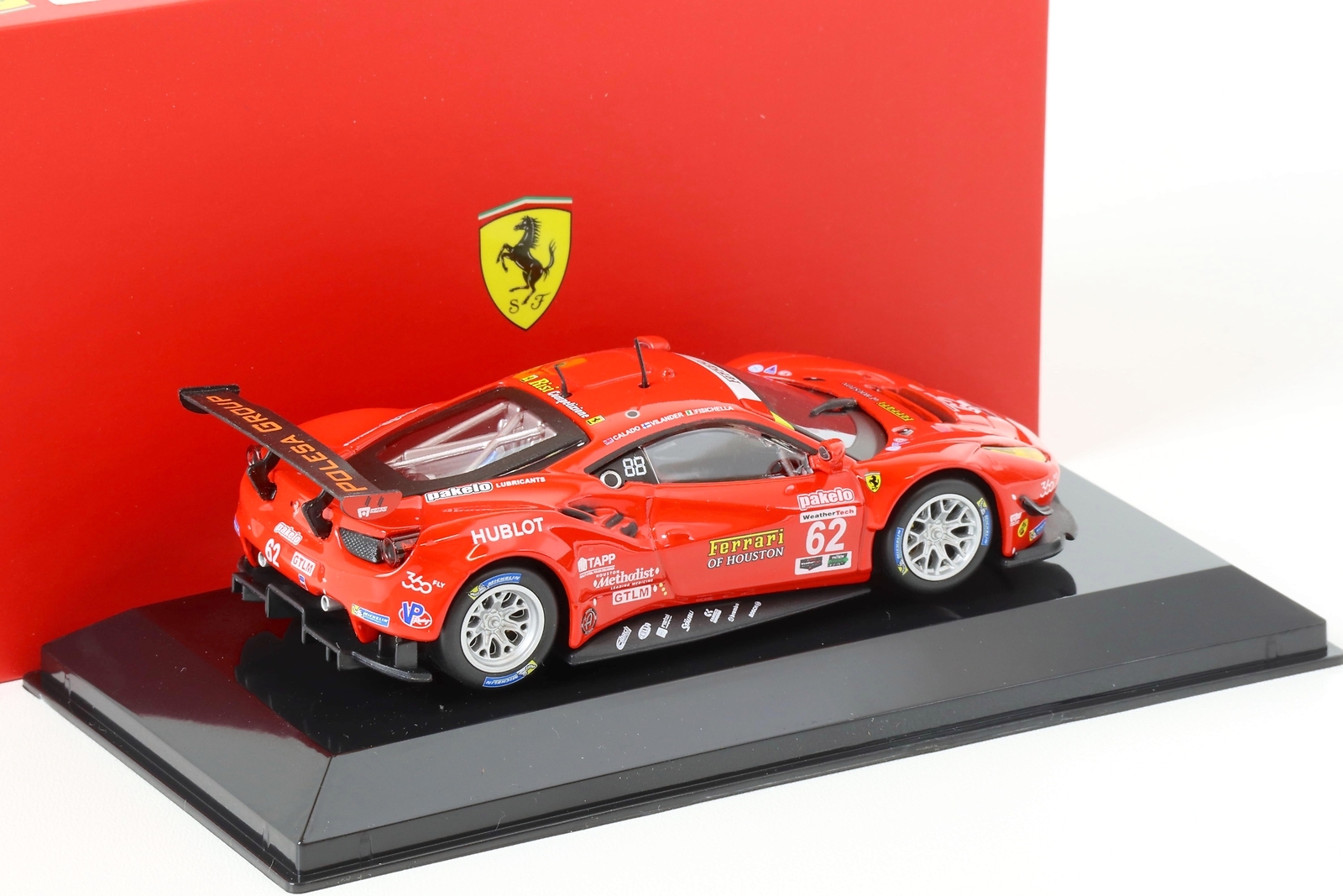 Ferrari 488 GTE #62 Fisichella/Vilander/Calado 7th 24h Daytona 2017 1:43 Bburago