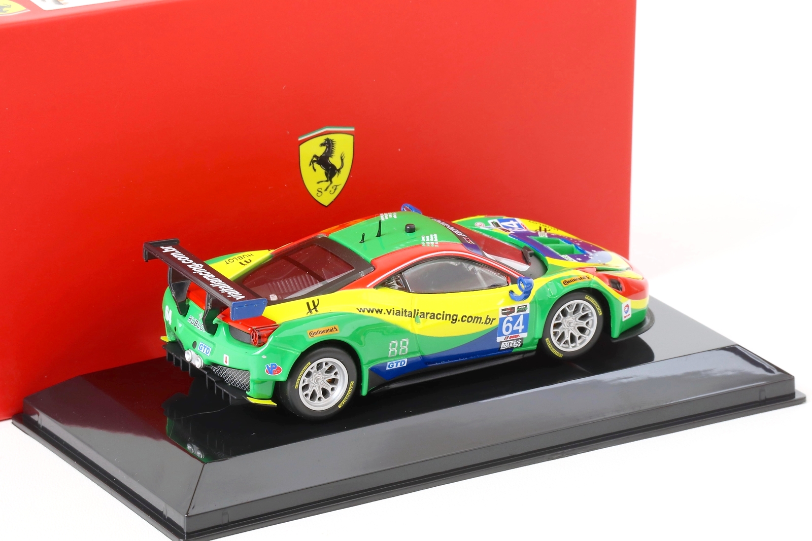 Ferrari 458 Italia GT3 #64 Bertolini/Serra/Longo/Gomes 24h Daytona 2015 1:43 Bburago