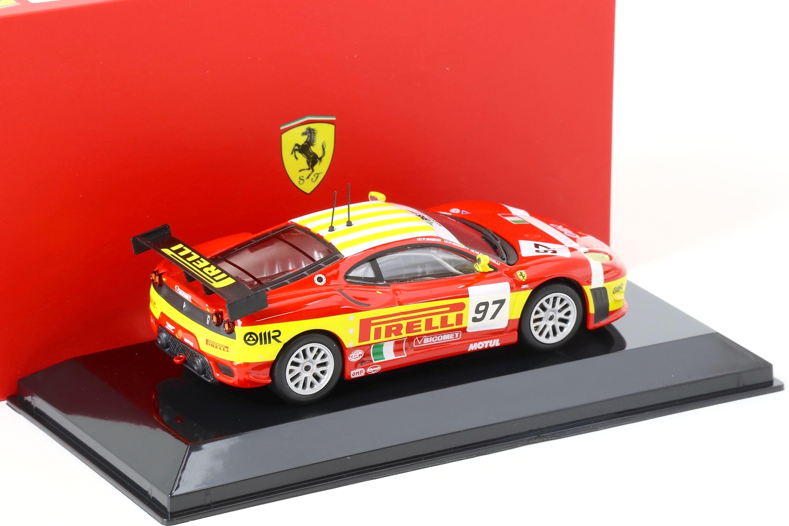 Ferrari F430 GTC #97 Ruberti/Bubini/Malocelli 24h LeMans 2008 1:43 Bburago