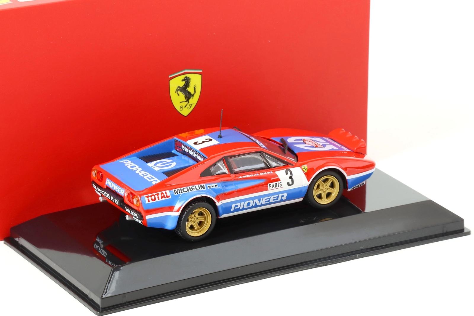 Ferrari 308 GTB #3 J.C.Andruet Rallye Monte Carlo 1982 1:43 Bburago