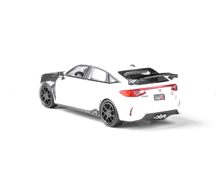 Honda Civic Type-R (FL5) LHD 2023 white/black 1:64 Para64