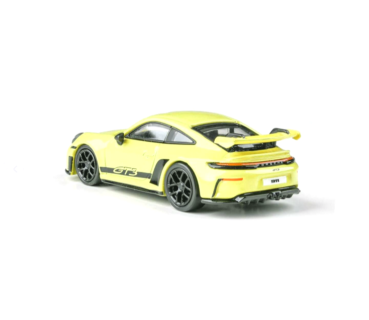 Porsche 911 992-2 GT3 Coupe LHD 2024 yellow 1:64 Para64