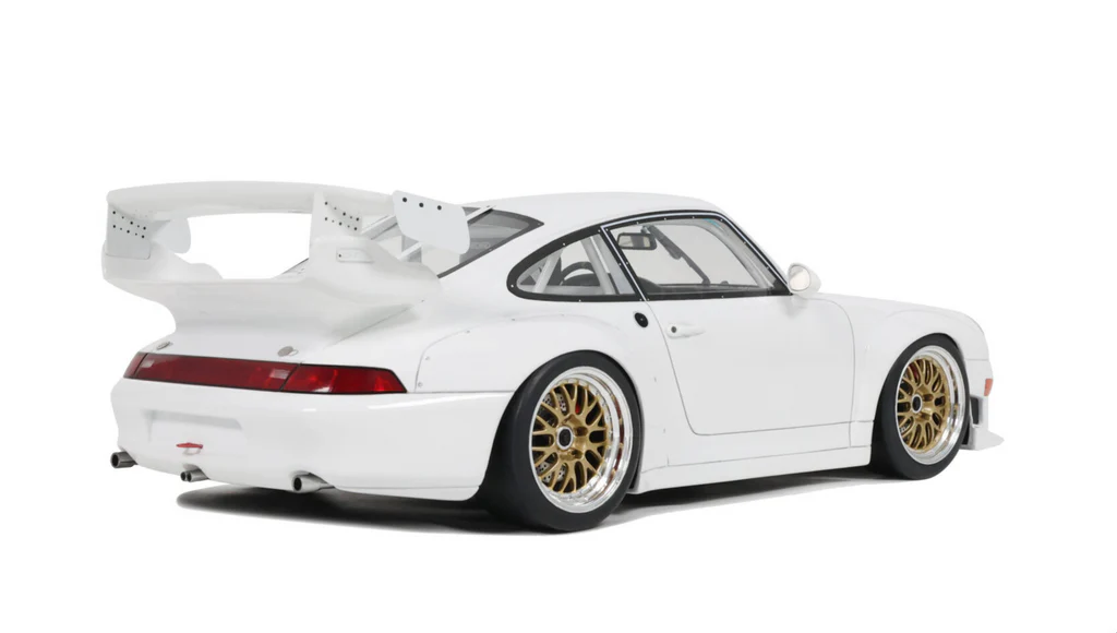 Porsche 911 GT2 Evo 1995 white 1:18 GT Spirit