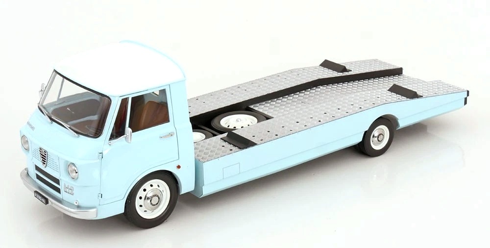 Alfa Romeo A12 Tow Truck 1967 light blue/white 1:18 Mitica