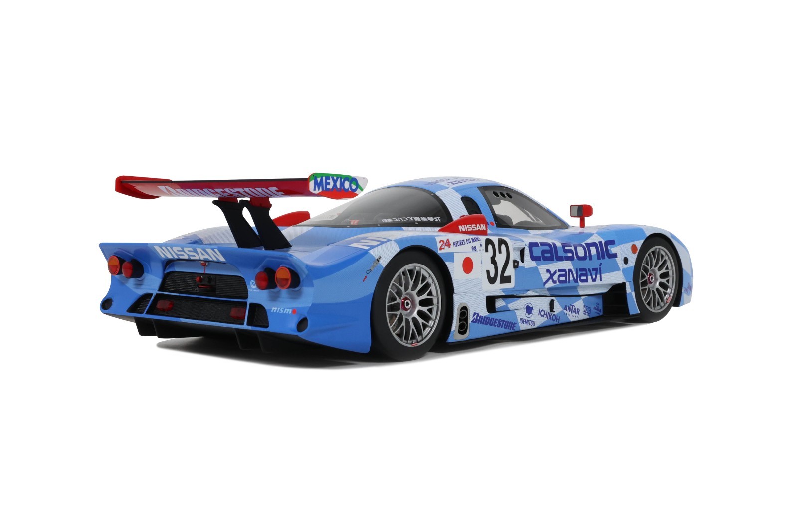 Nissan R390 GT1 #32 Le Mans 1998 blue 1:18 GT Spirit