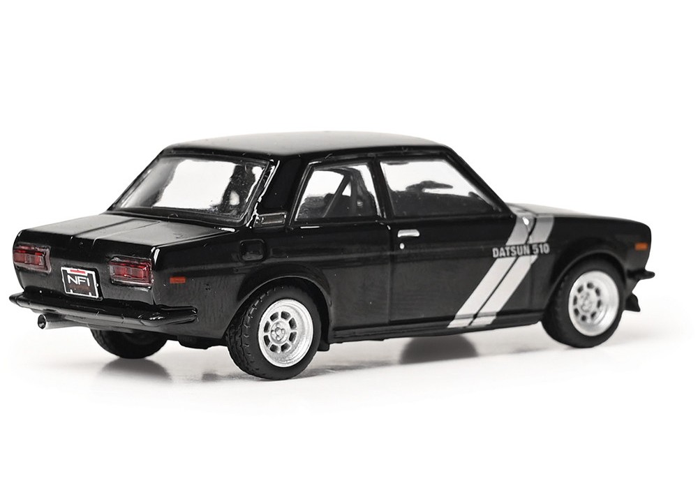 Datsun 510 black 1:64 Ixo America