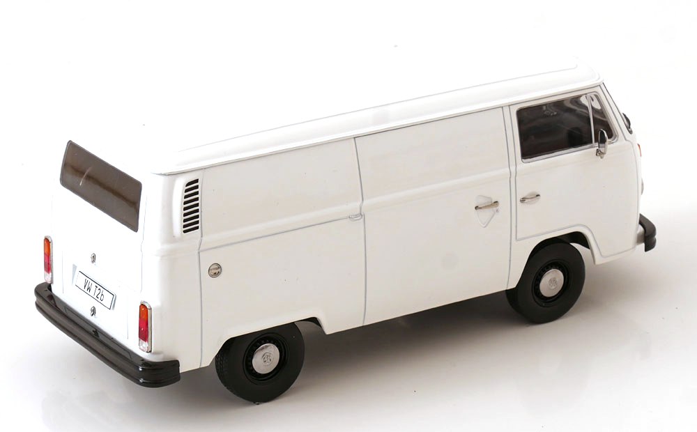 Volkswagen T2b Bus Delivery Van 1972 white 1:18 KK Scale