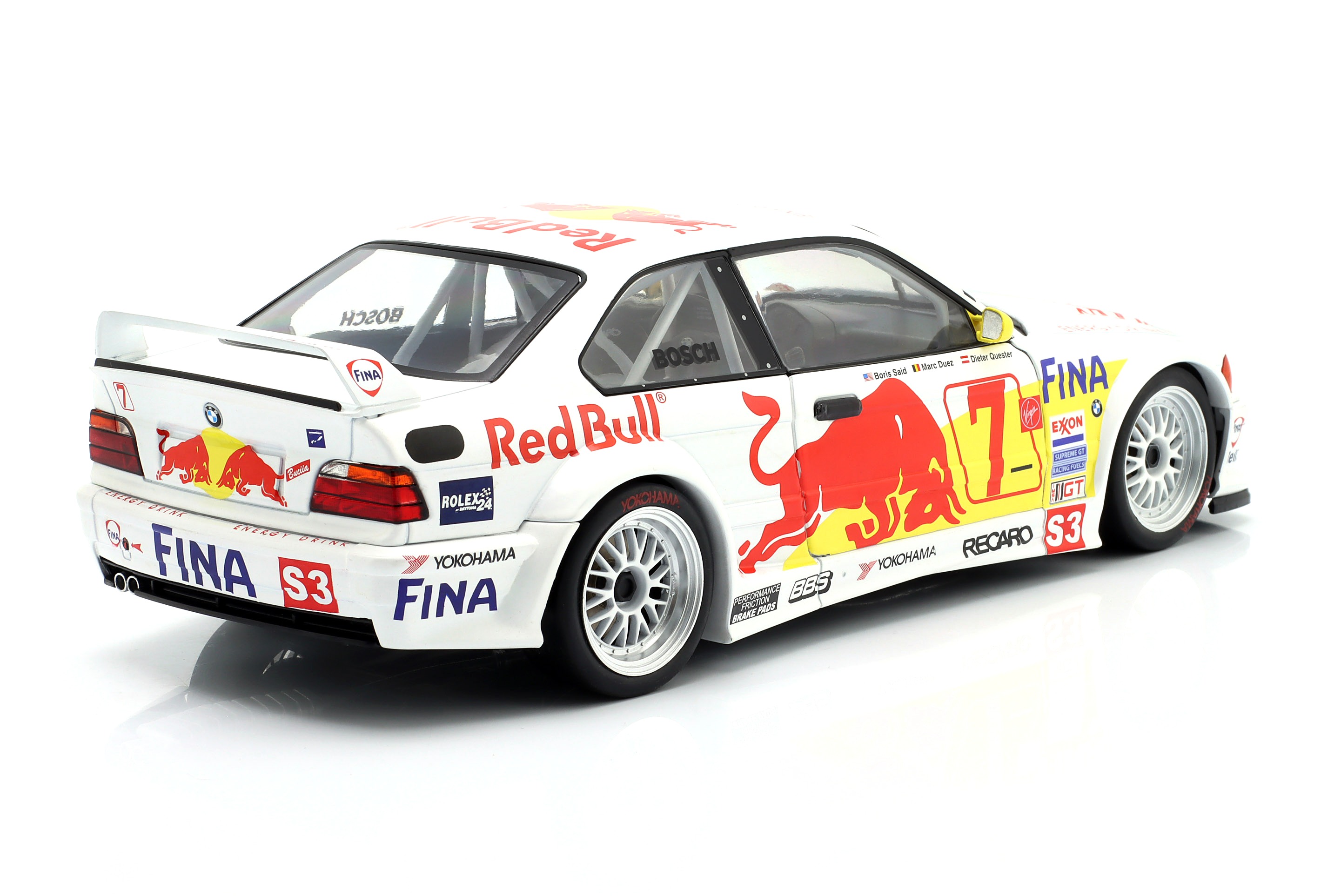 BMW M3 GTR E36 #7 Duez/Quester/Said/Oestreich 24H Daytona 1997 1:18 Werk83