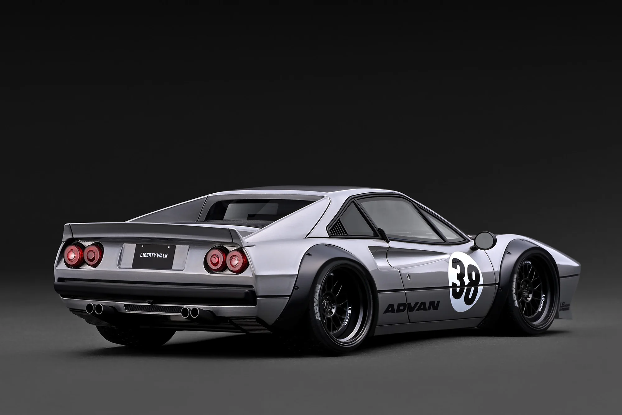 Ferrari LB-Works 308 silver 1:18 Ignition Model