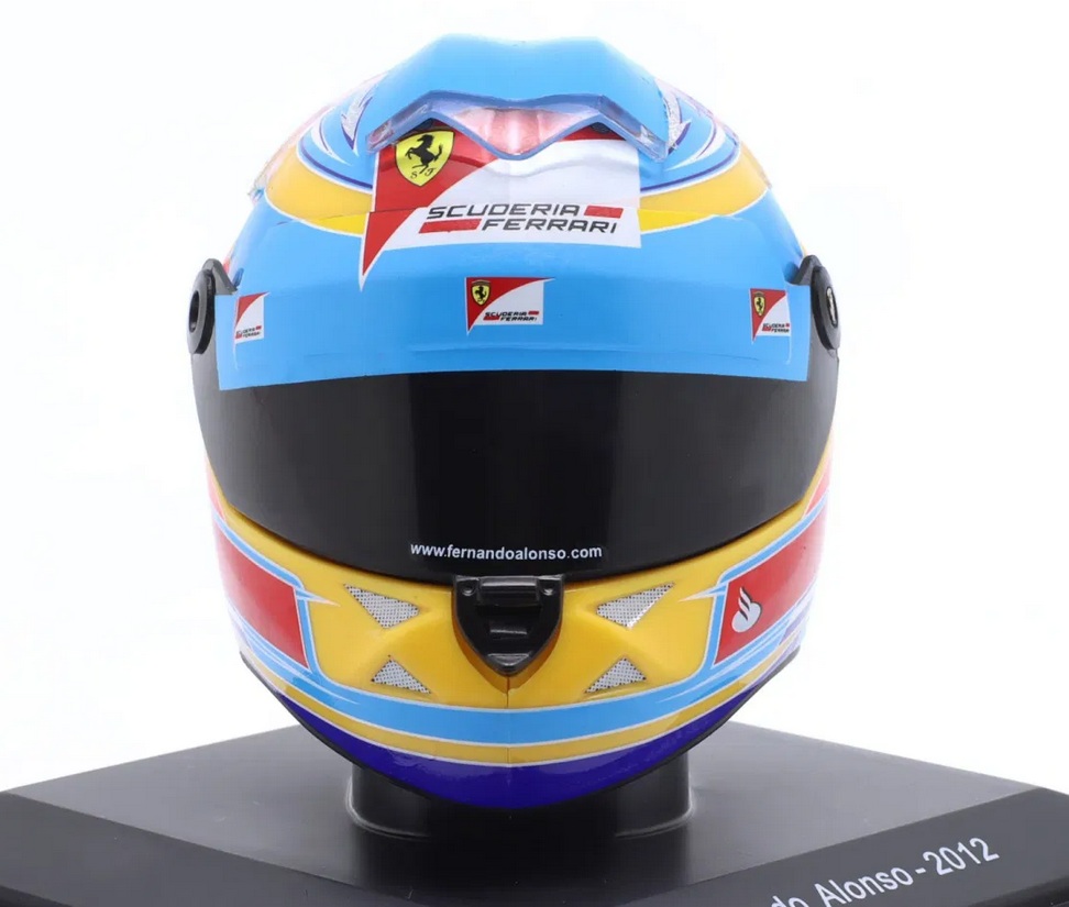 Helmet - F.Alonso #5 Scuderia Ferrari F1 2012 1:5 Spark Editions