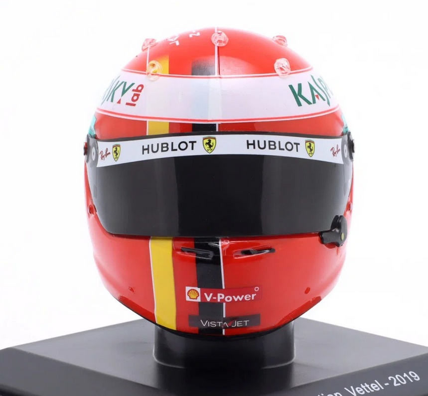 Helmet - S.Vettel #5 Scuderia Ferrari Monaco GP F1 2019 1:5 Spark Editions