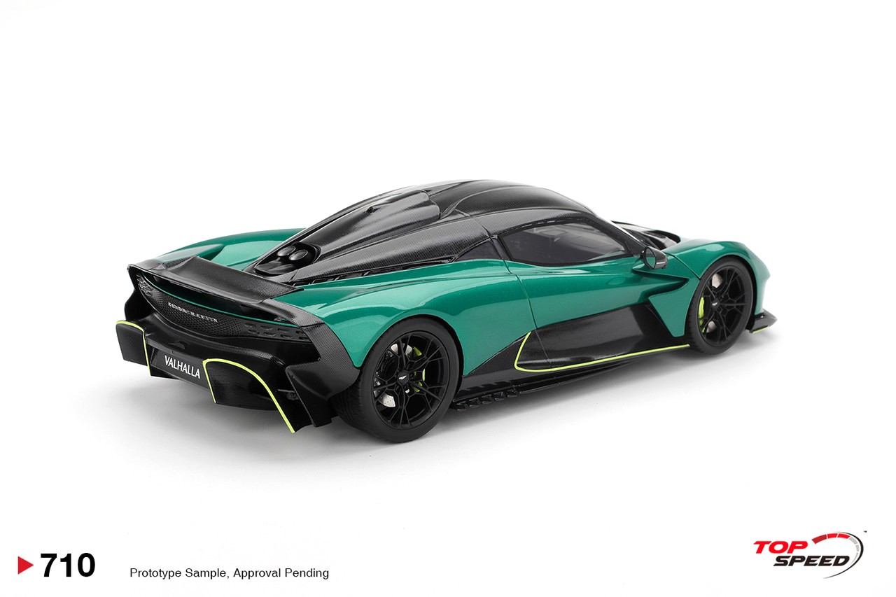 Aston Martin Valhalla 2025 podium green 1:18 TopSpeed Models