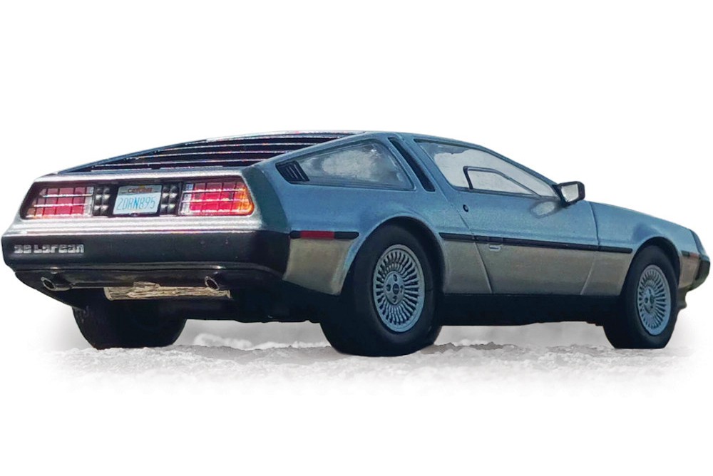 DeLorean DMC-12 1981 silver 1:43 Ixo America