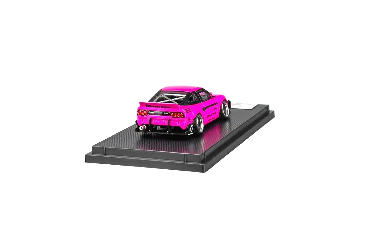 Nissan 180SX *Rocket Bunny* magenta 1:64 Microturbo