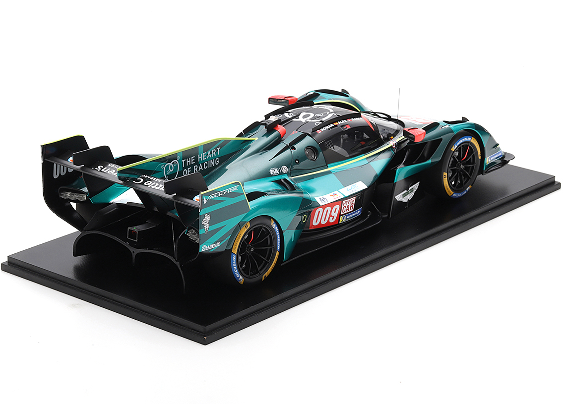 Aston Martin Valkyrie Thor Team #009 Riberas/Sorensen/De Angelis 24H Le Mans 2025 1:12 Spark