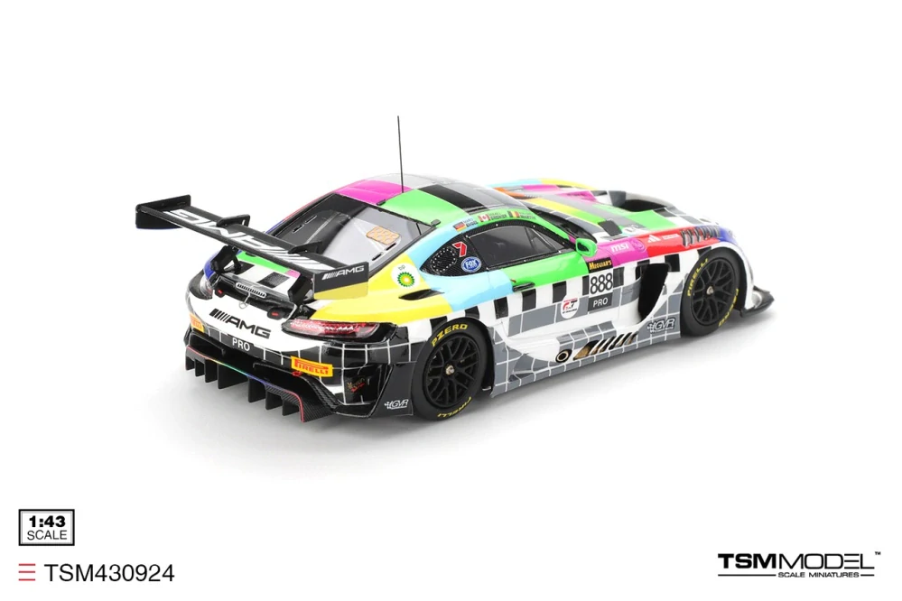 Mercedes-Benz AMG GT3 #888 Team GMR Meguiar's 12H Bathurst 2025 1:43 TSM Model
