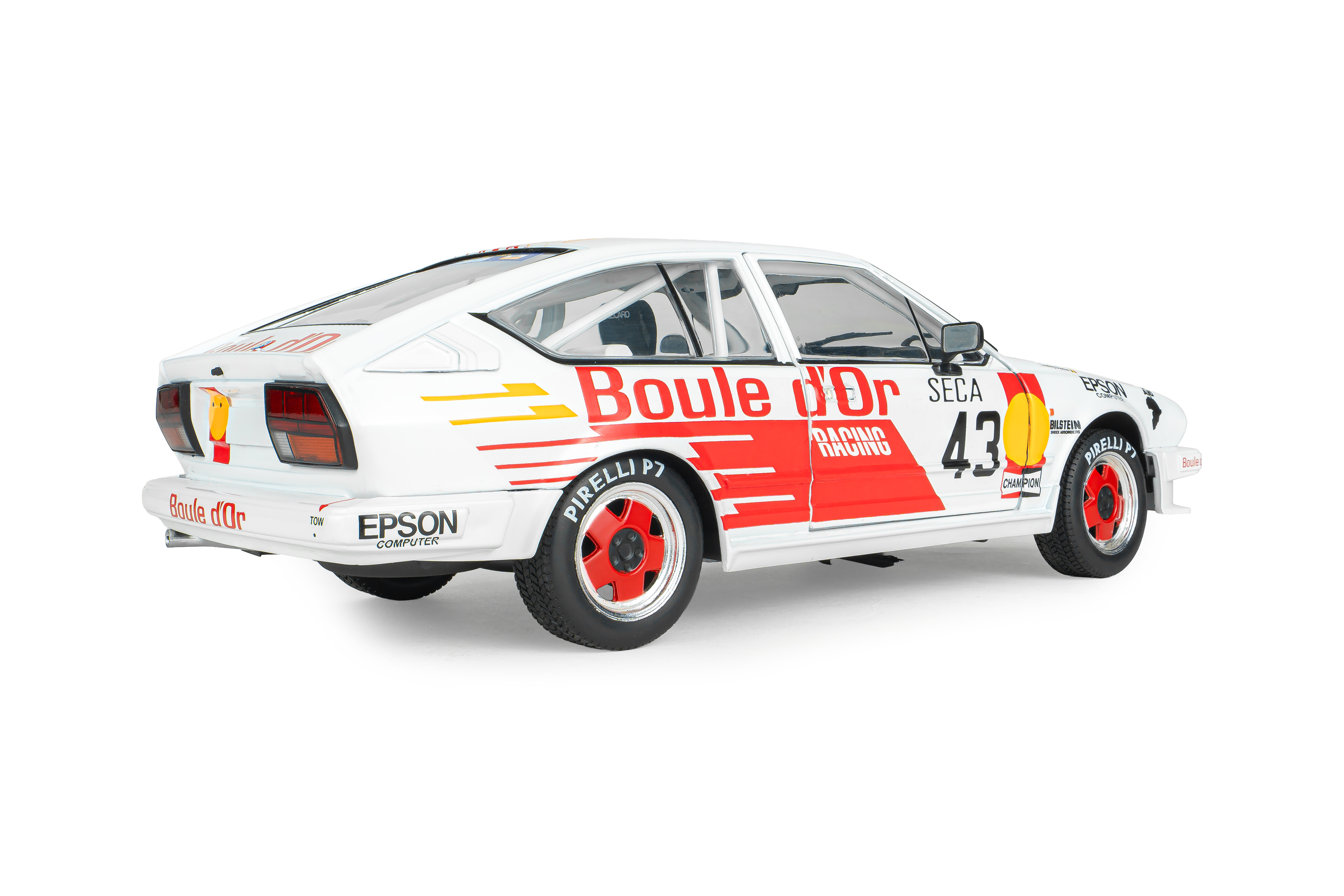 Alfa Romeo GTV6 #43 De Dryver/Boucher/Boucher 24H Spa 1985 1:18 Solido
