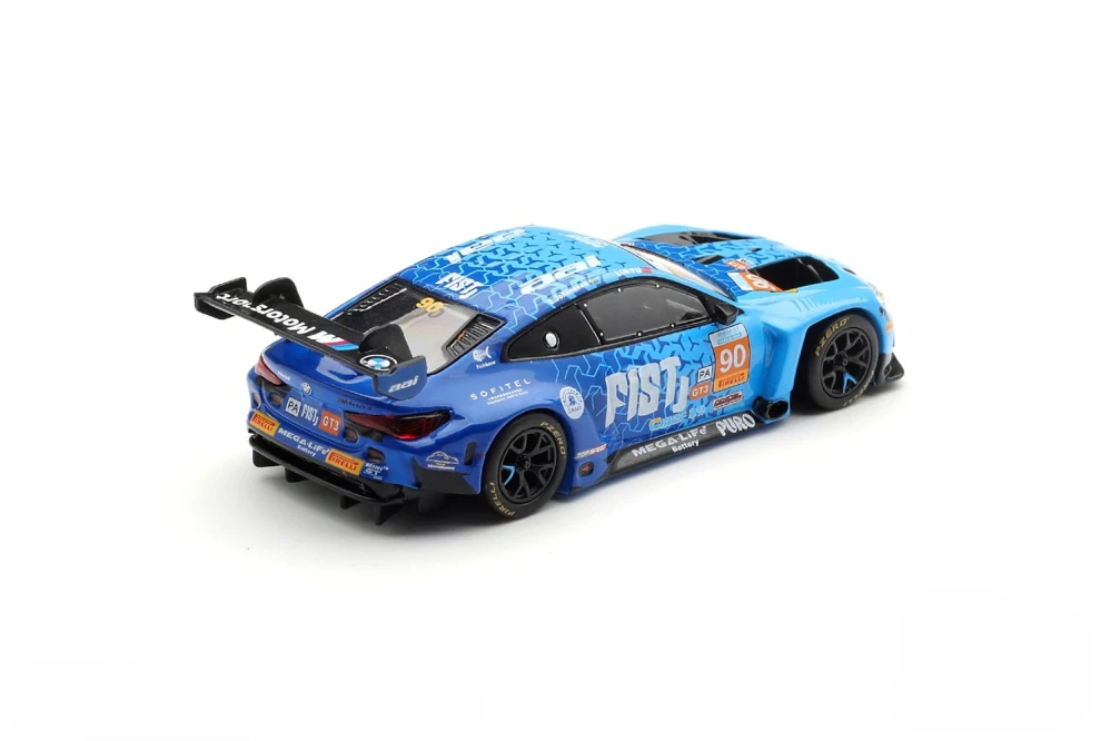 BMW M4 GT3 EVO FIST Team AAI #90 R.Huang/E.Johansson LHD China GT 2025 China Packaging 1:64 Mini GT