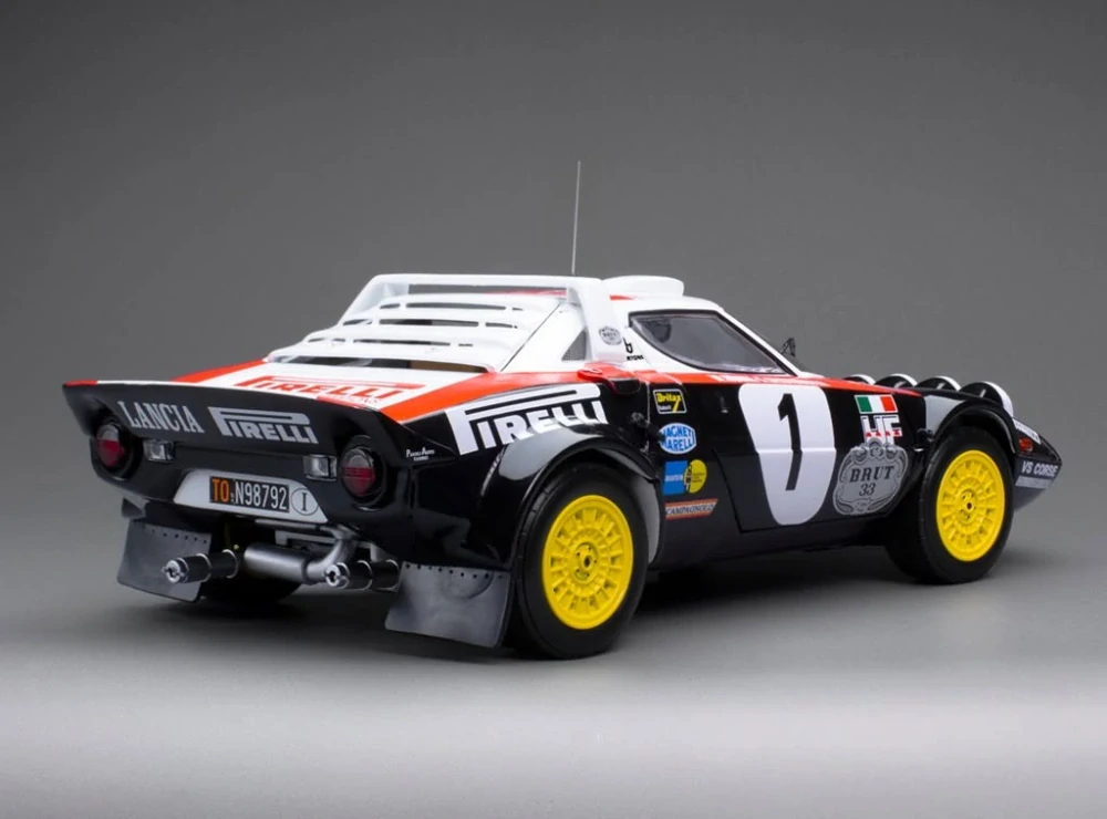 Lancia Stratos HF #1 Röhrl/Giestdörfer International Sachs Winter Rallye 1978 1:18 Sun Star