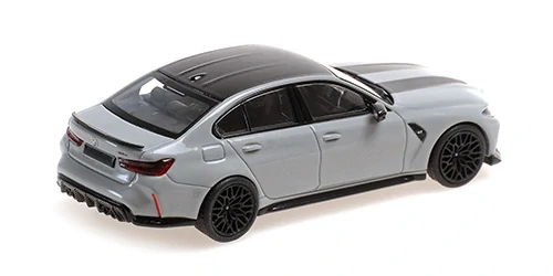 BMW M3 CS 2023 grey metallic 1:43 Minichamps