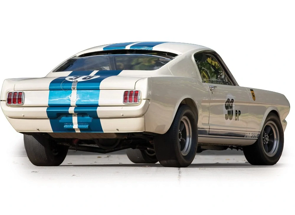 Ford Mustang Shelby GT350R #98 1965 wimbledon white 1:43 Ixo America
