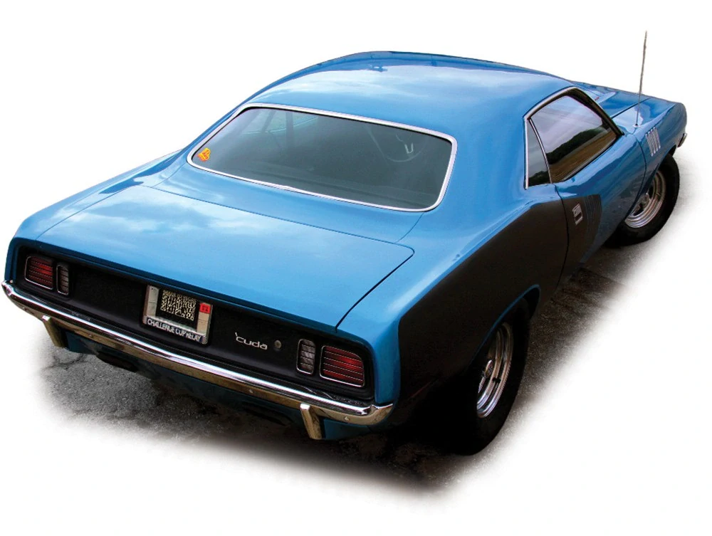 Plymouth Hemi 'Cuda 1971 B5 blue 1:43 Ixo America