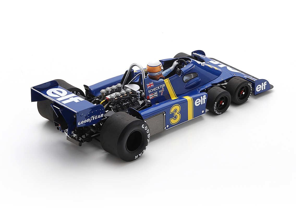 Tyrrell P34 #3 J.Scheckter Winner Sweden GP 1976 1:18 Spark