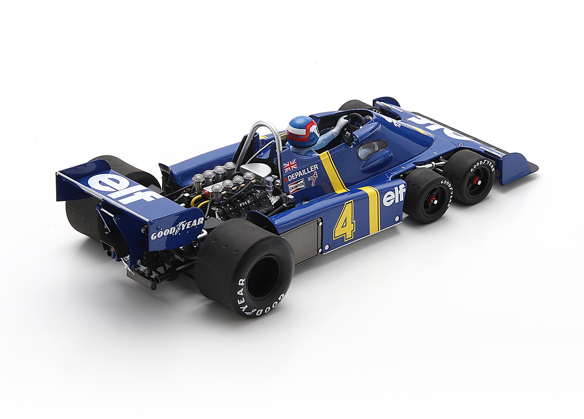 Tyrrell P34 #4 P.Depailler 2nd Sweden GP 1976 1:18 Spark