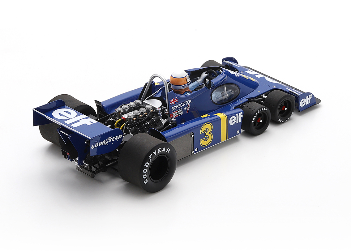 Tyrrell P34 #3 J.Scheckter 2nd British GP 1976 1:18 Spark