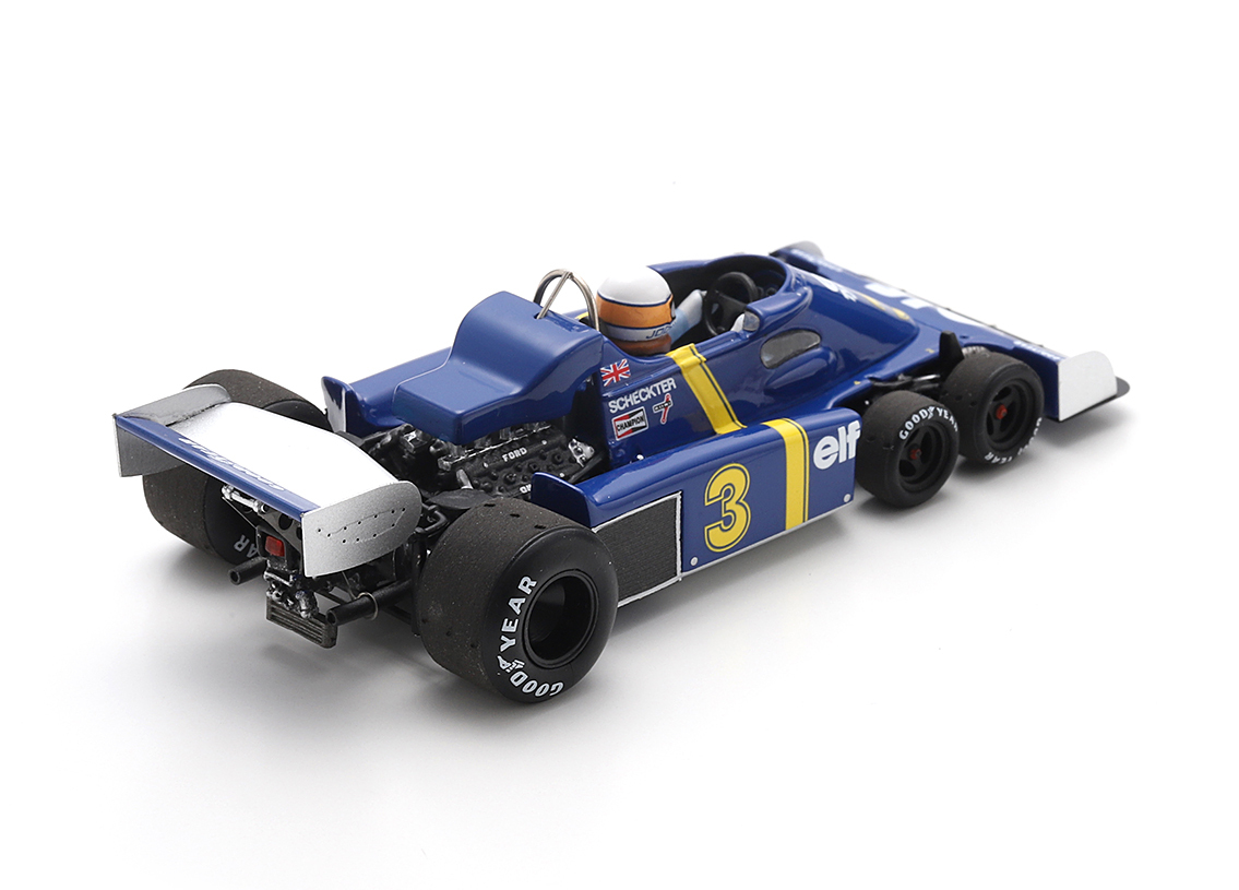 Tyrrell P34 #3 J.Scheckter 4th Belgium GP 1976 1:43 Spark