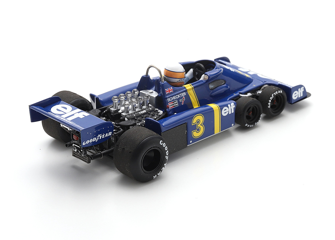 Tyrrell P34 #3 J.Scheckter Winner Sweden GP 1976 1:43 Spark