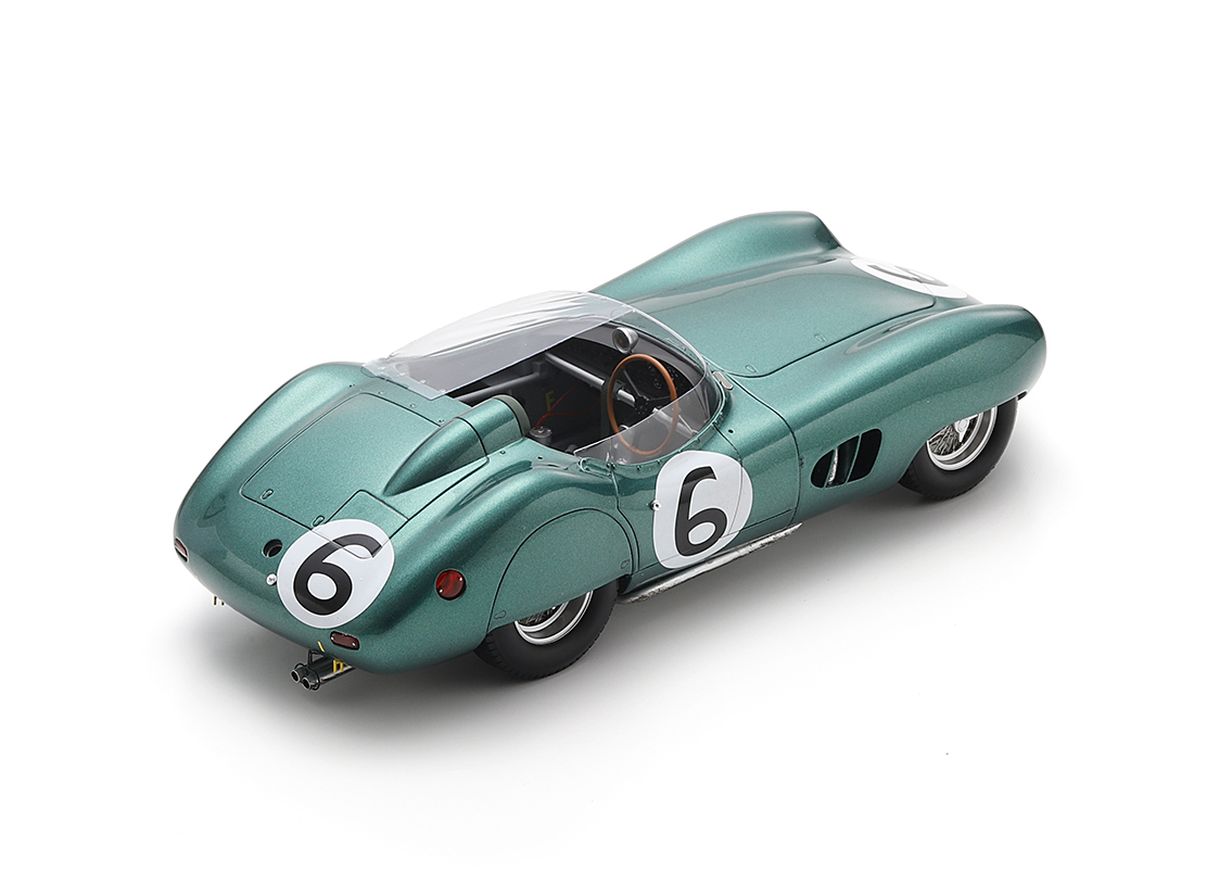 Aston Martin DBR1 #6 Trintignant/Frére 2nd 24H Le Mans 1959 1:18 Spark