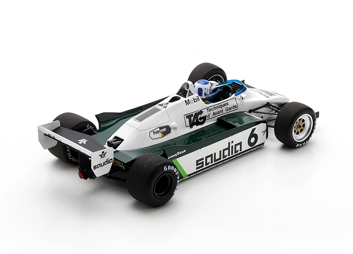 Williams FW08 #6 K.Rosberg Winner Swiss GP 1982 1:18 Spark
