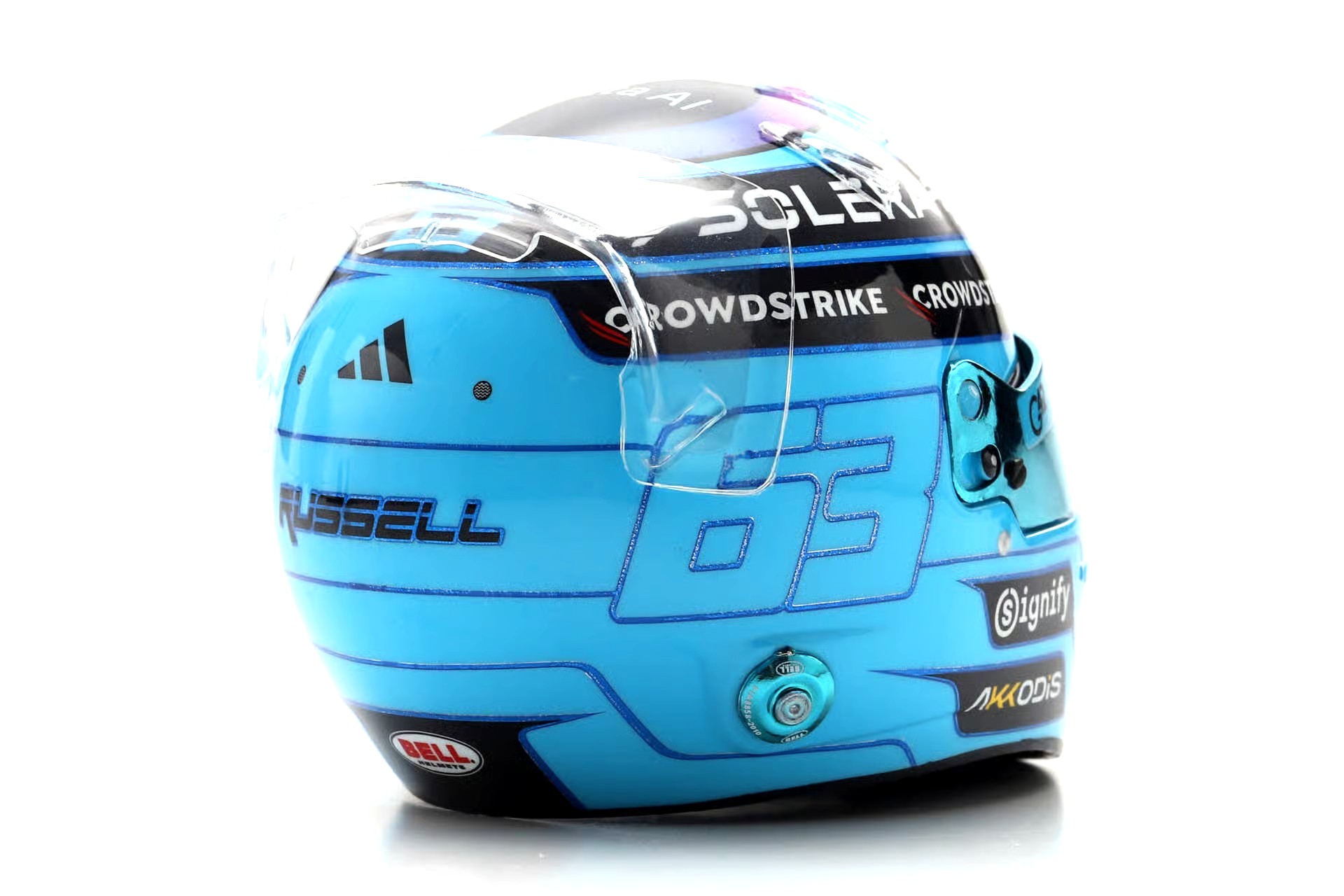 Helmet - George Russell - Mercedes-AMG Petronas F1 Team 2026 1:5 Spark